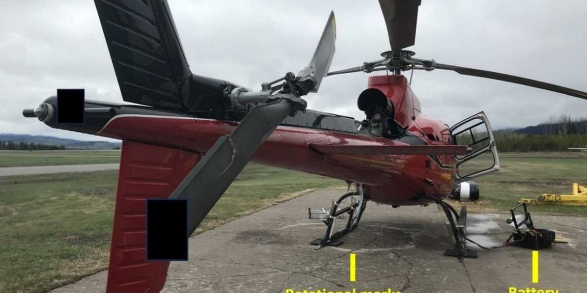 Transportation Safety Board report details lead-up to fatal B.C. helicopter accident Transportation Safety Board report details lead-up to fatal B.C. helicopter accident