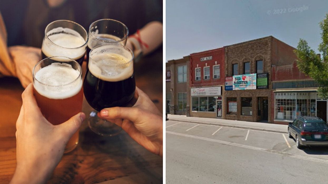 Residents of this small town in Alberta will soon be able to vote on the sale of alcohol.