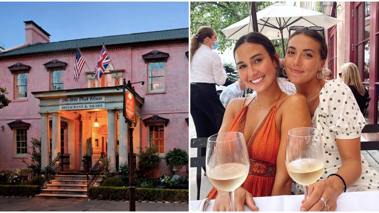 Restaurant In Savannah The Pink House Is Surprisingly Fancy And Perfect For A BFF Date