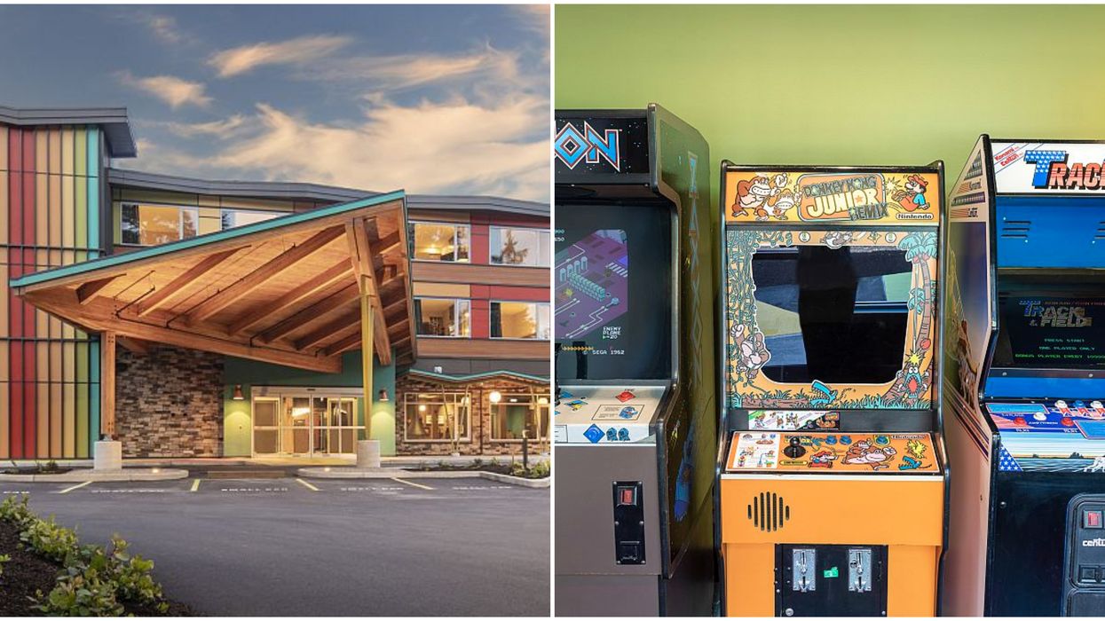 Retro BC Hotel In Tofino Has A Hidden Arcade Behind A Bookcase (PHOTOS)