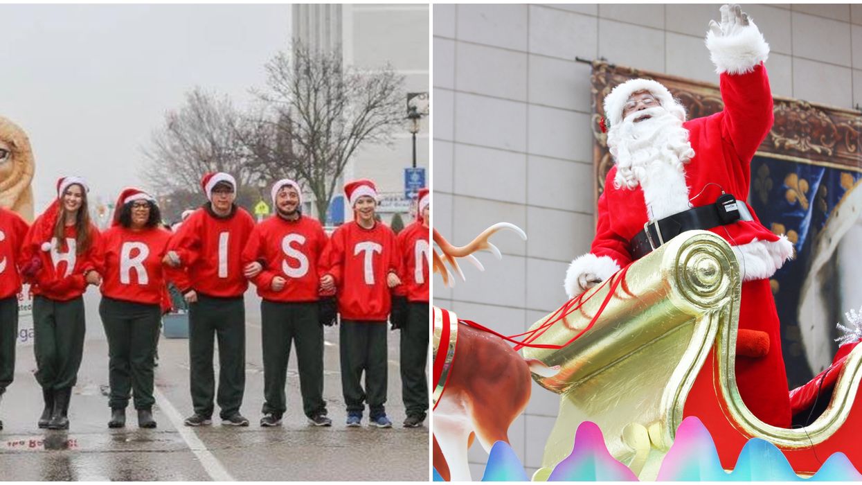 'Reverse' Christmas Parade In Ontario Is Saving The Christmas Spirit