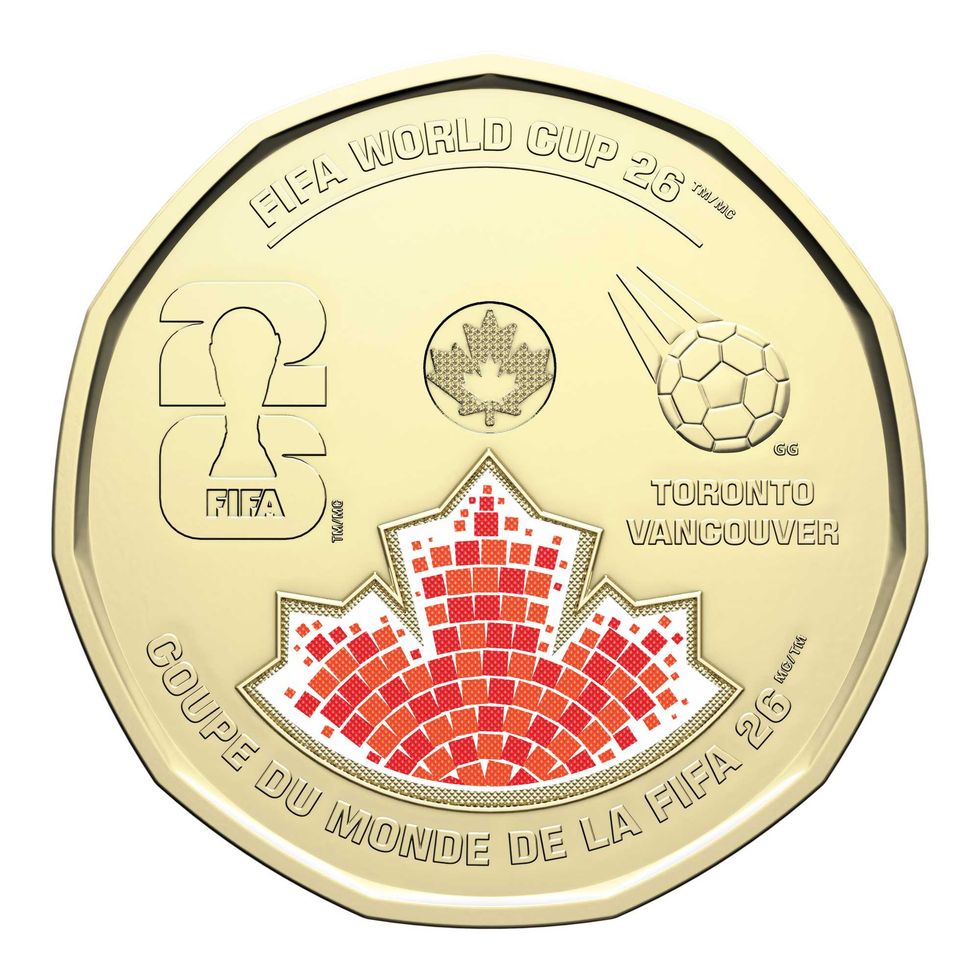 reverse side of fifa world cup 2026 coin