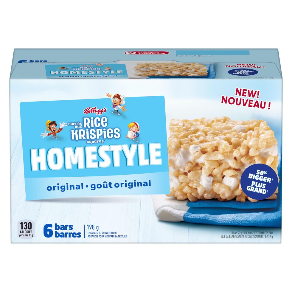 Rice Krispies Squares Homestyle Bars.