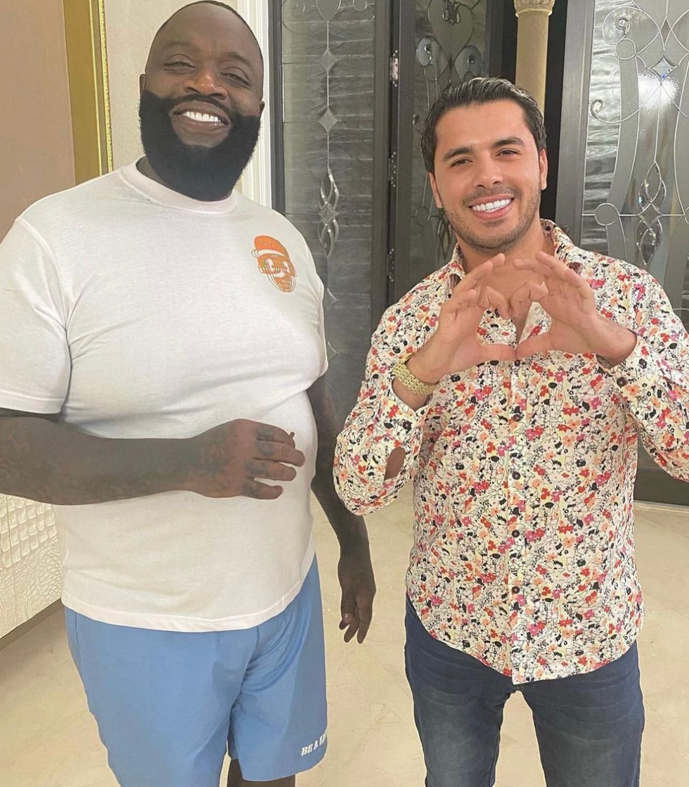 Rick Ross et Amine.