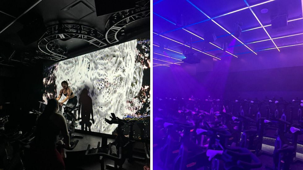 Ride Studio at Sweat and Tonic in The Well.