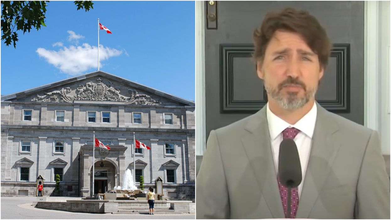 Rideau Hall Intruder Was Armed With Multiple Weapons & Uttered A Threat Against Trudeau