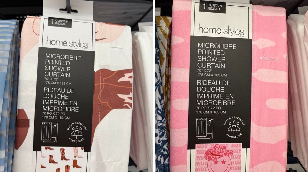 Rideaux de couche en microfibre de style western.