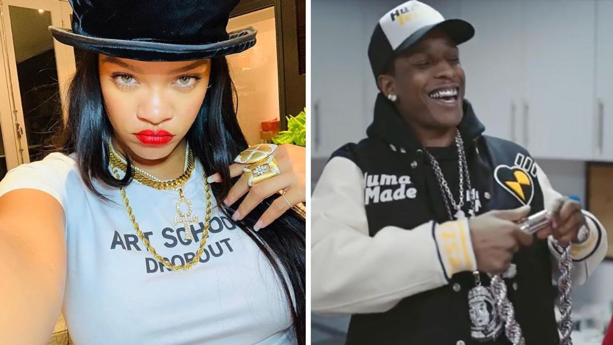 Rihanna Just Revealed She's Pregnant During A Harlem Stroll With A$AP Rocky