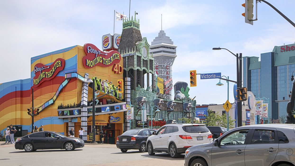 Ripley's Moving Theater in downtown Niagara Falls City.