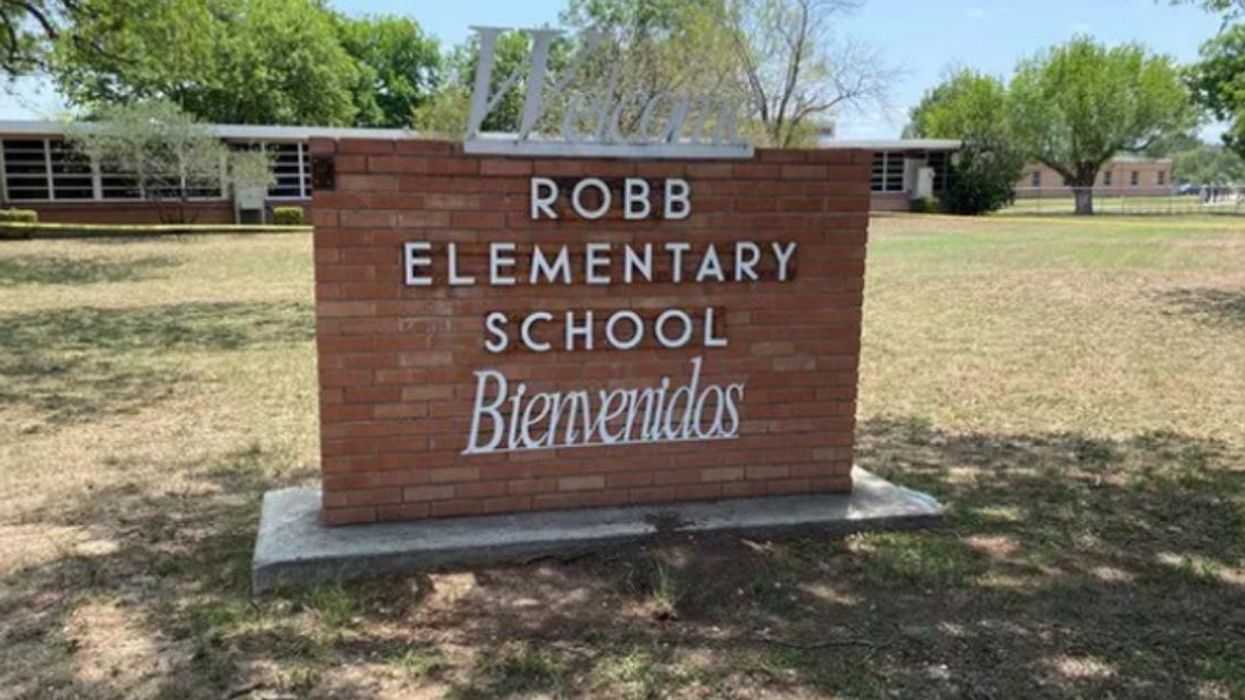 Robb Elementary School in Uvalde, Texas.