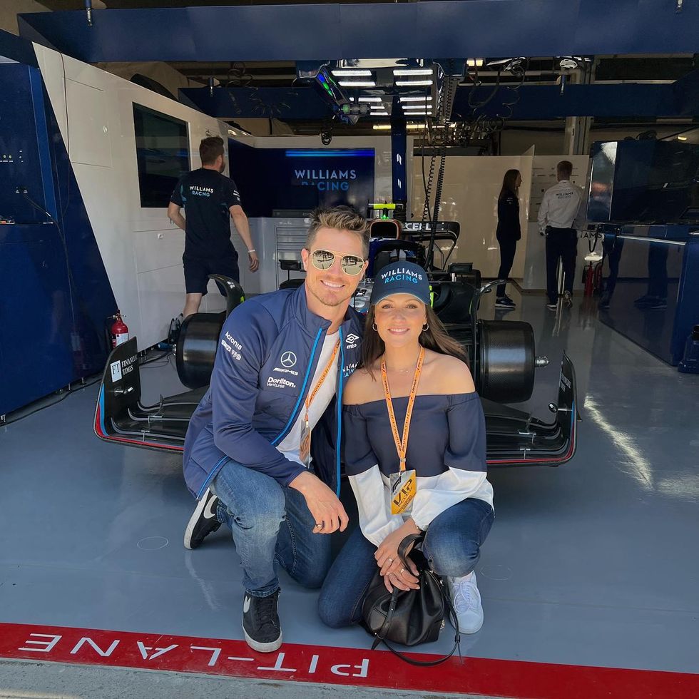 Robbie Amell et sa femme Italia.