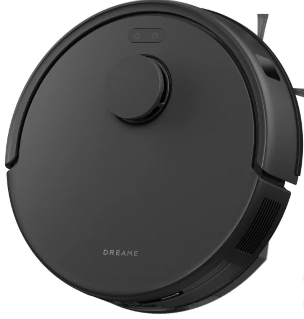Robot aspirateur et laveur Dreame avec station de vidage automatique sur le site de Costco.