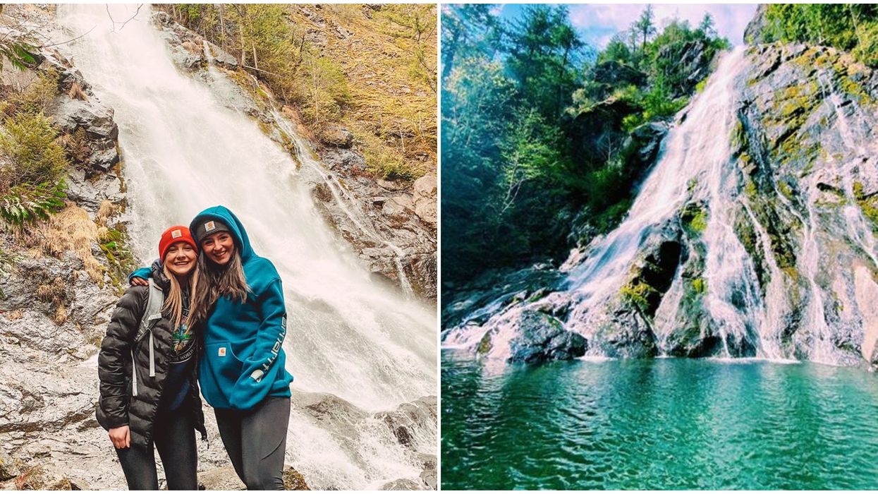 Rocky Brook Falls In Washington Is A Spot Only Locals Know About