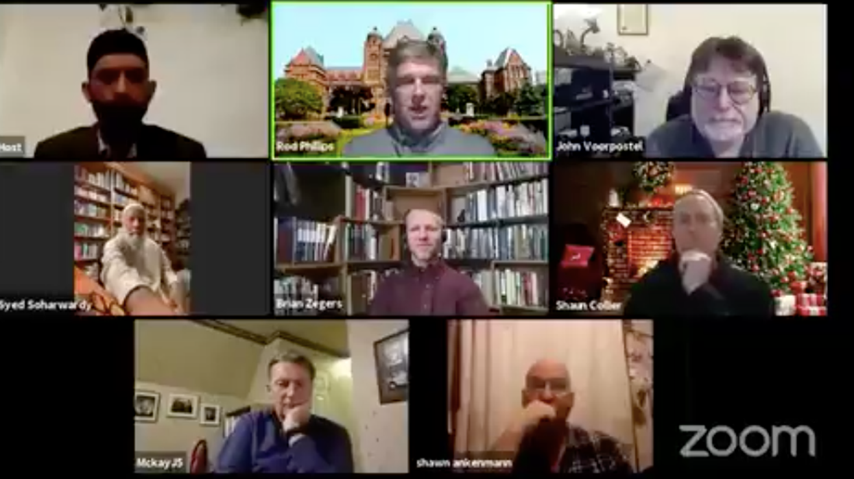 Rod Phillips' Zoom Meeting From St. Barts Sounds Like He's Literally On The Beach (VIDEO)