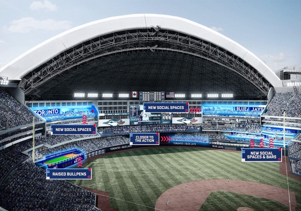 Rogers Centre updates.
