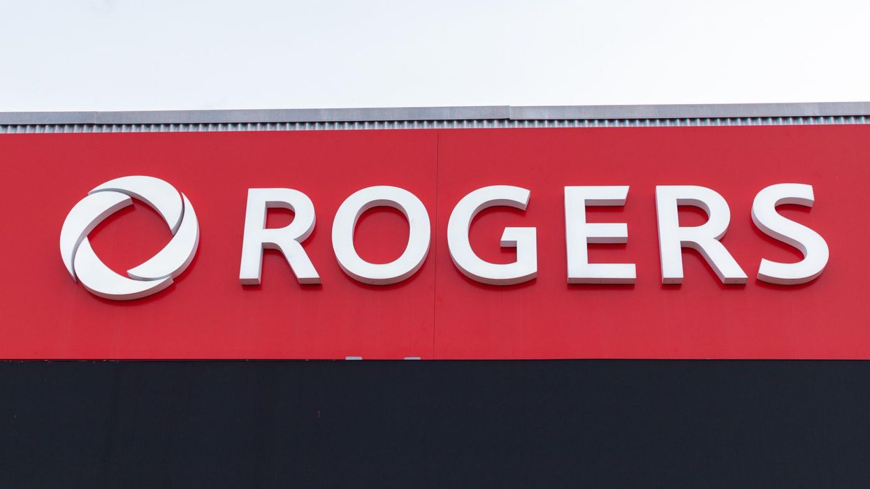 Rogers store sign.