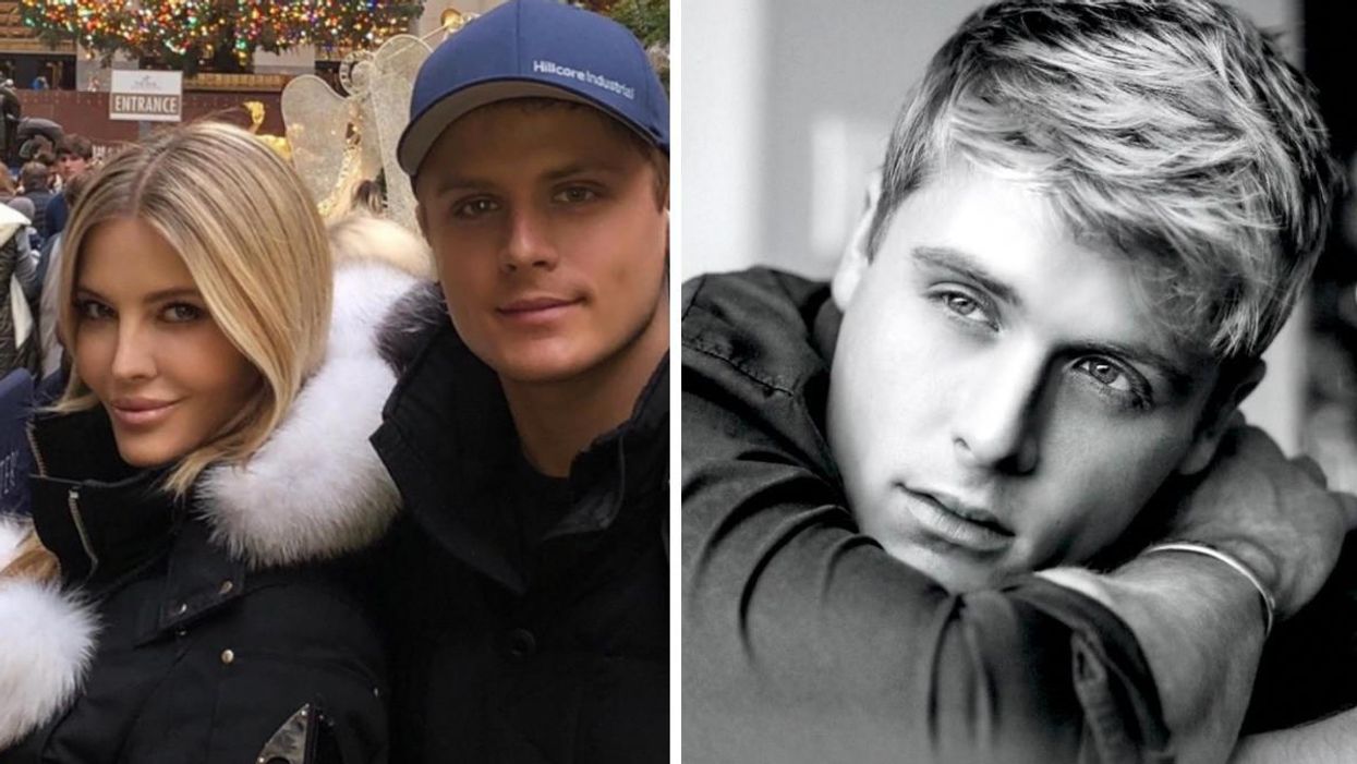 Ronnie Stevenson and her son, Houston Stevenson. Right: Houston Stevenson.