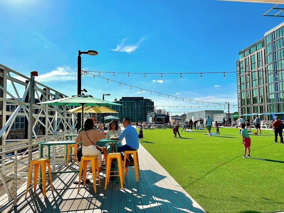Rooftop bar Hi-Lawn in Washington, D.C.