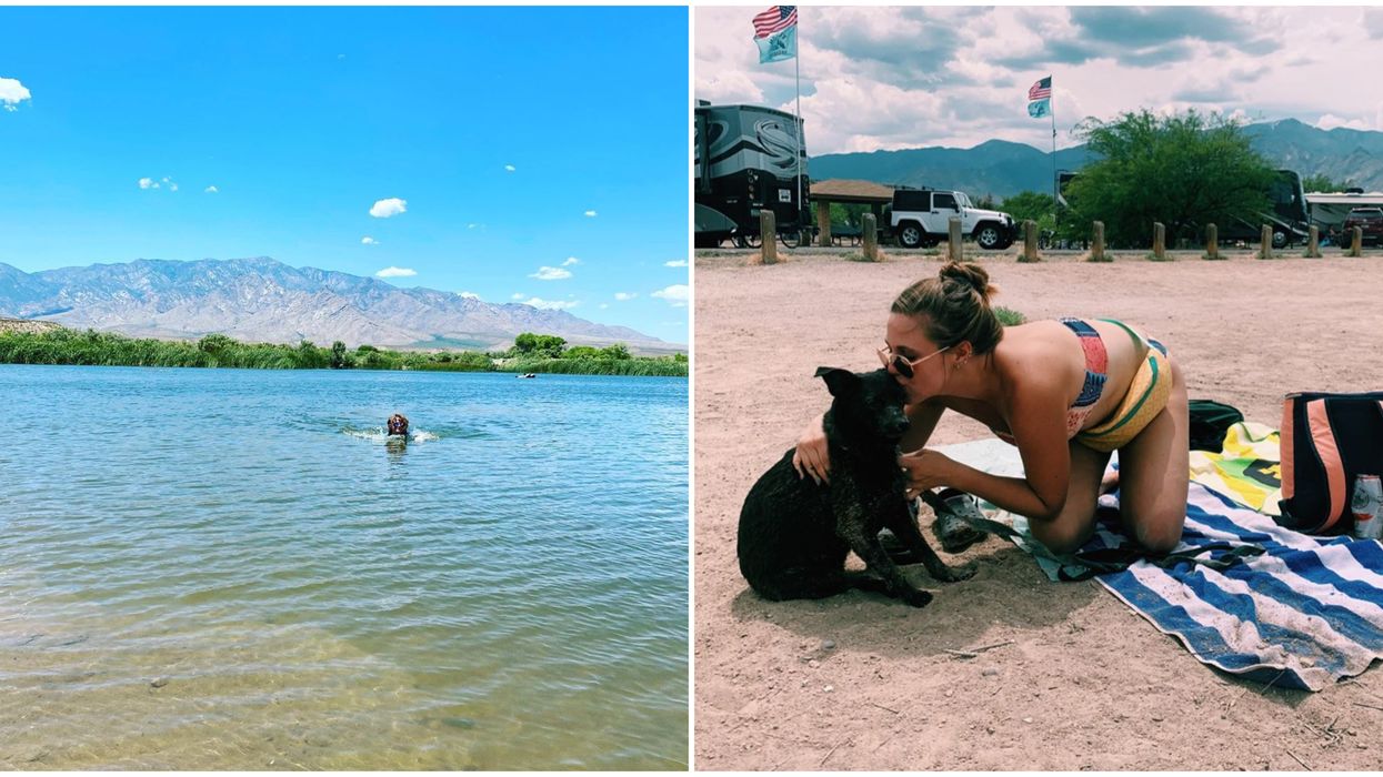 Roper Lake State Park In Arizona Boasts A Sandy Beach & Tranquil Waters