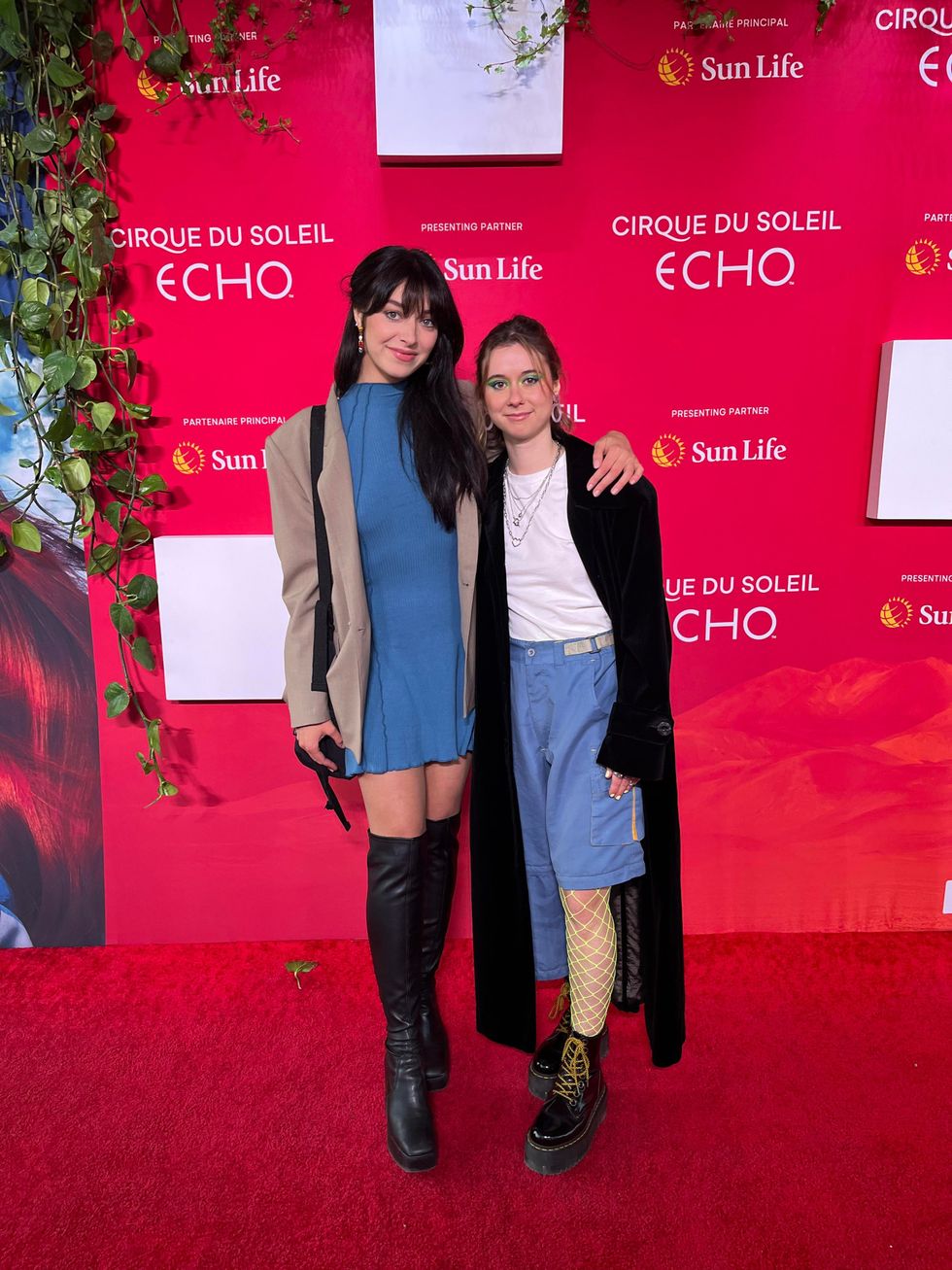 Rosalie Bonenfant et Marianne Verville.