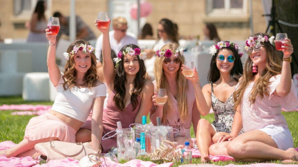 Rosé Picnic in Toronto.