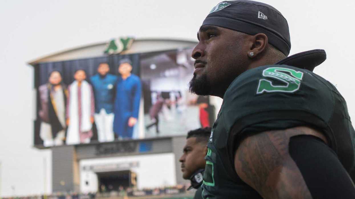 Roughrider fans pay tribute to player, man