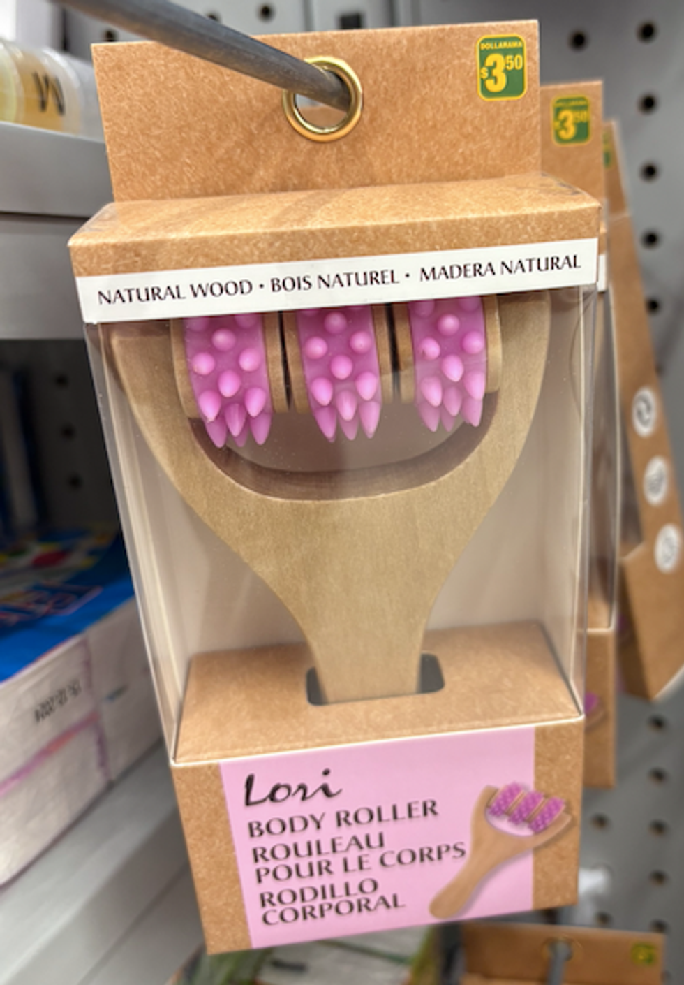 Rouleau pour le corps.