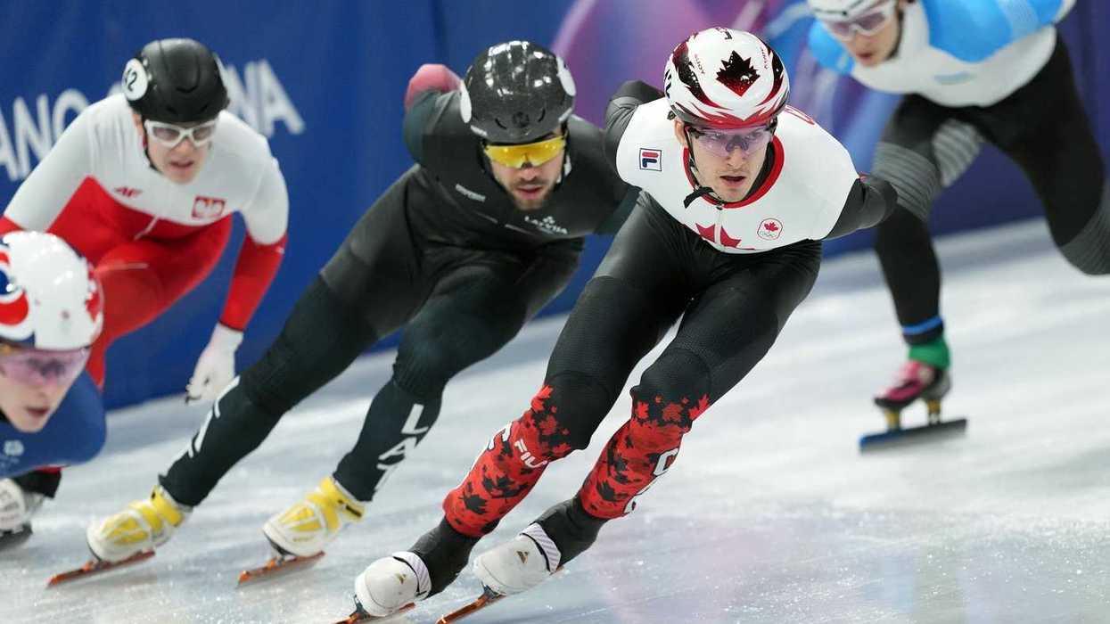 Roussel wins two gold at short track nationals