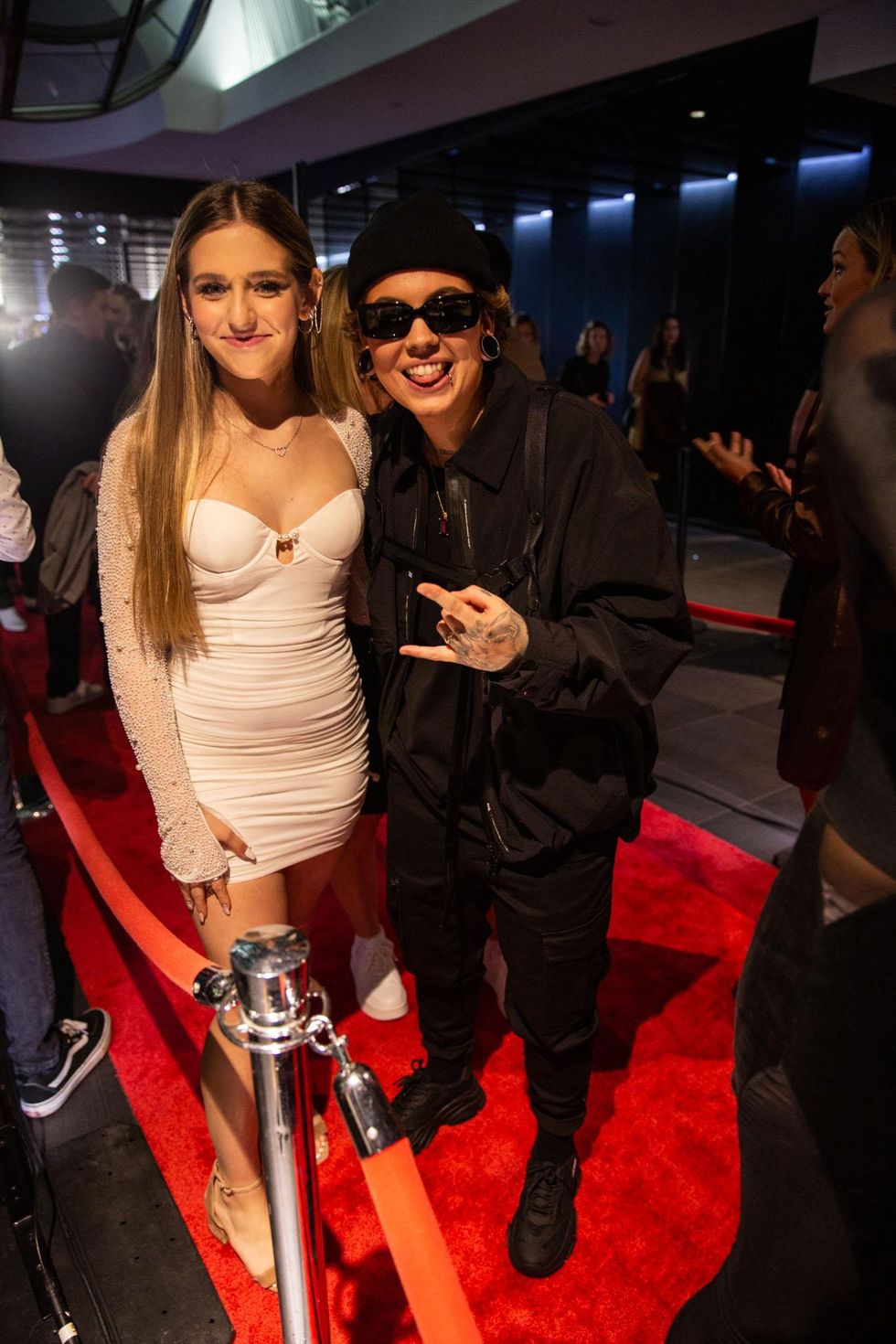 Roxane Bruneau et Joanie.