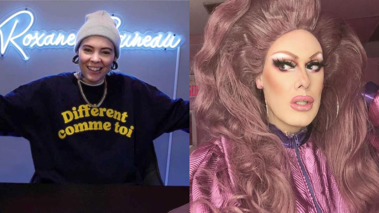 Roxane Bruneau et Rita Gaba