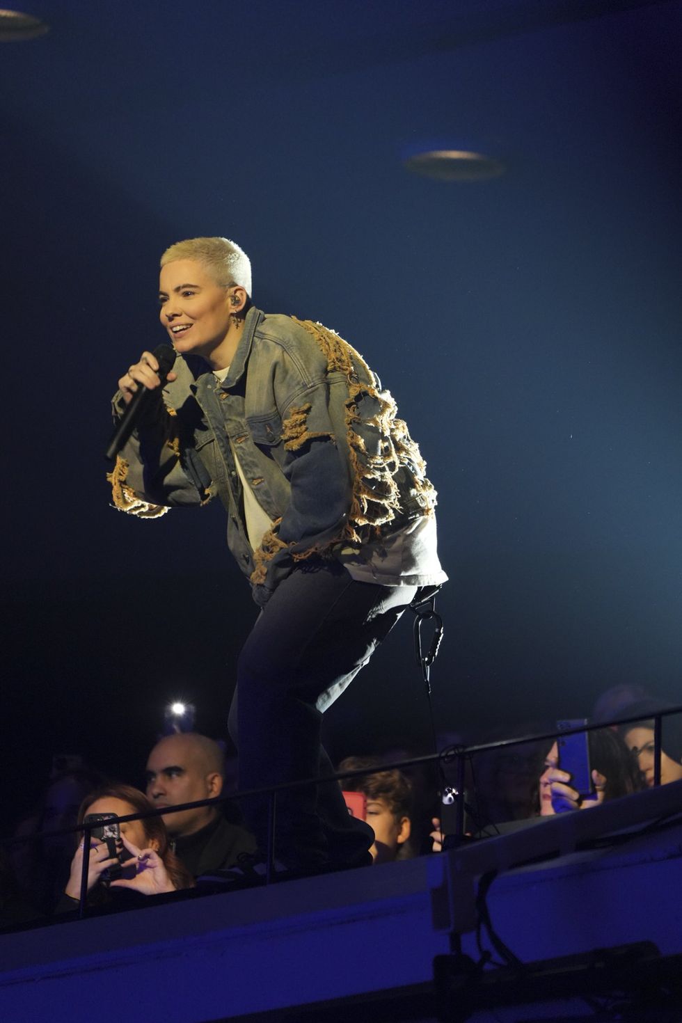 Roxane Bruneau pendant sa performance au Gala de l'ADISQ 2024.