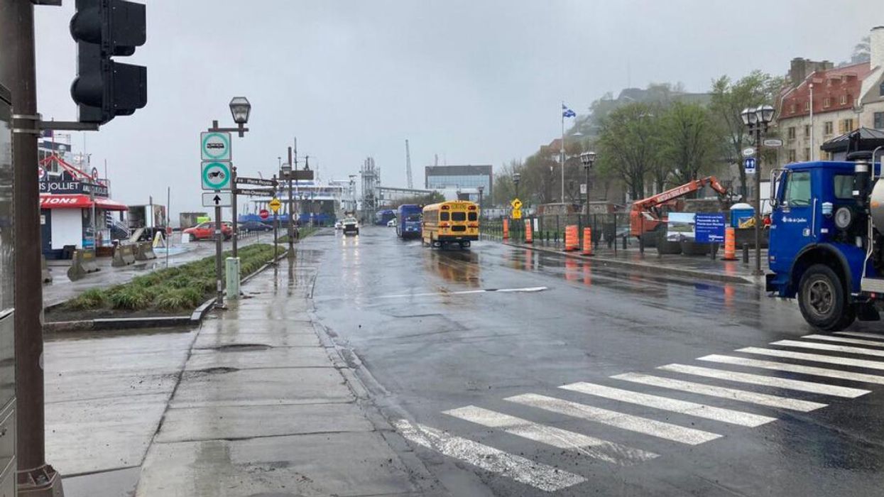 Rue Dalhousie à Québec.