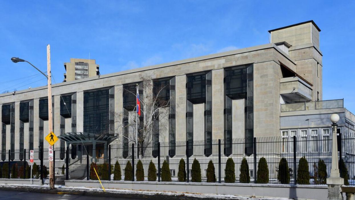 Russian embassy in Ottawa.