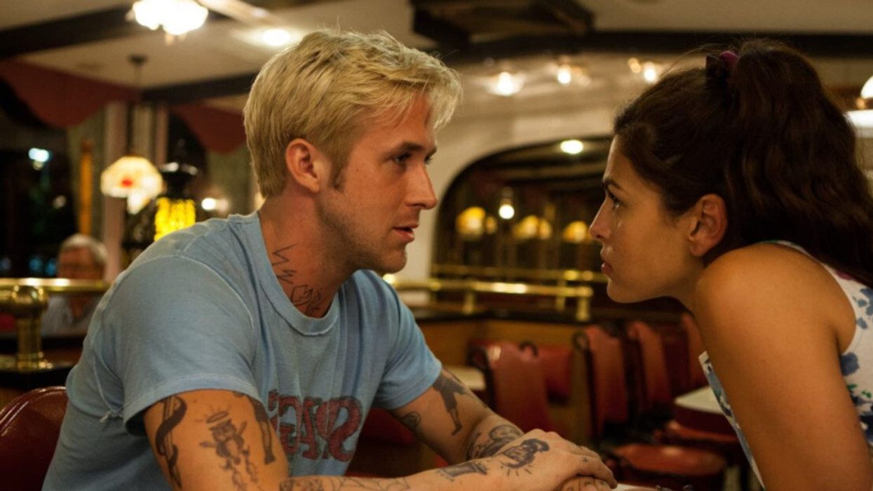 Ryan Gosling and Eva Mendes in The Place Beyond the Pines.