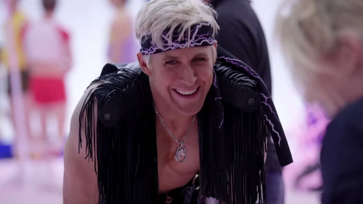 Ryan Gosling as Ken in "Barbie."
