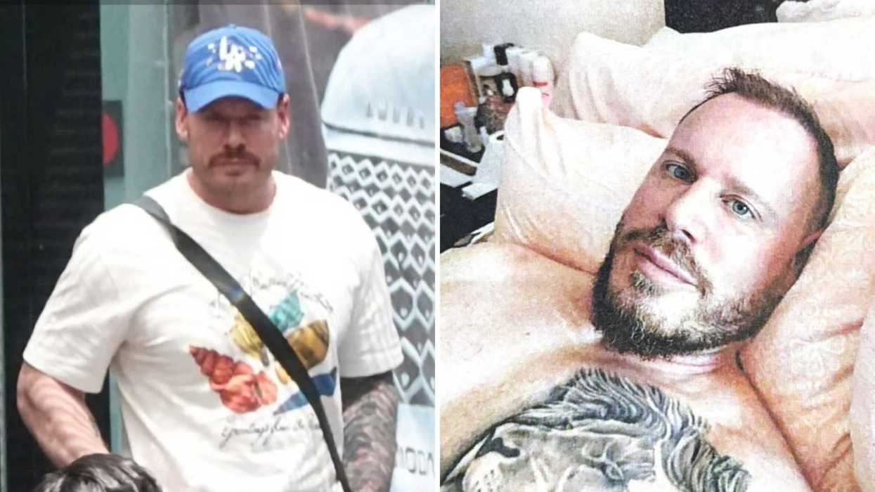 Ryan James Wedding. Droite : Ryan James Wedding