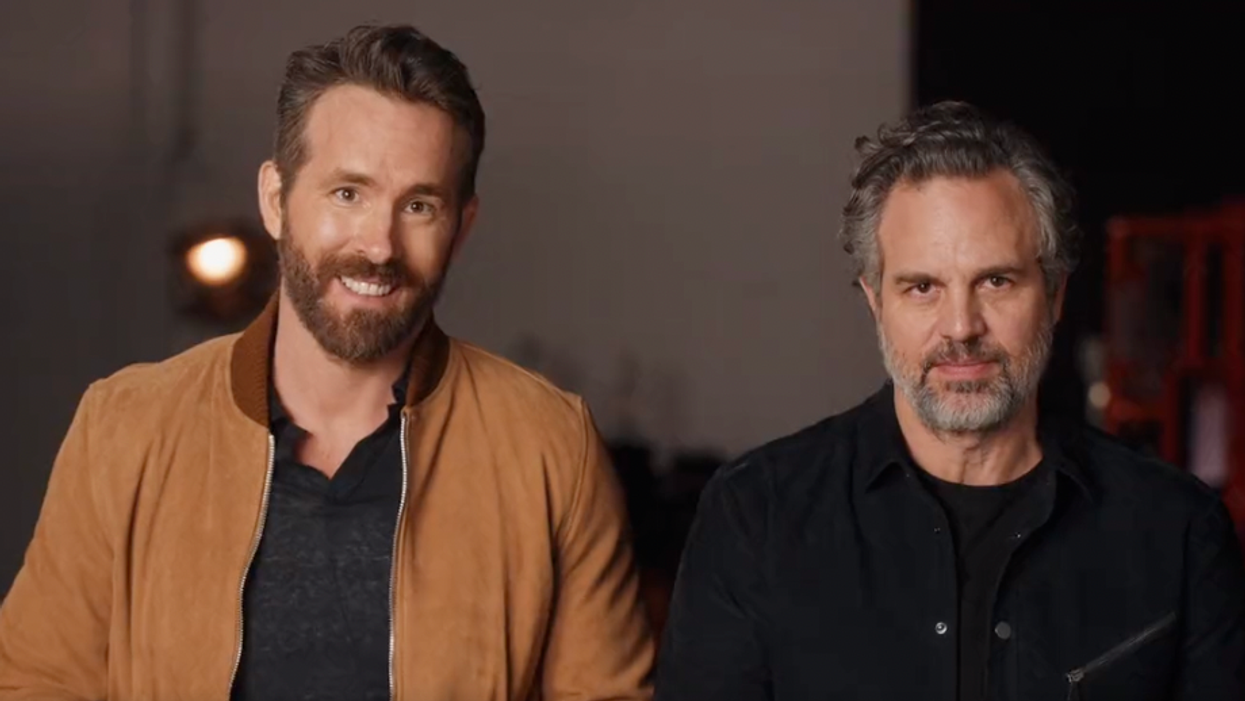 Ryan Reynolds and Mark Ruffalo.