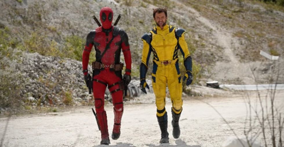Ryan Reynolds as Deadpool and Hugh Jackman as Wolverine in Deadpool 3.