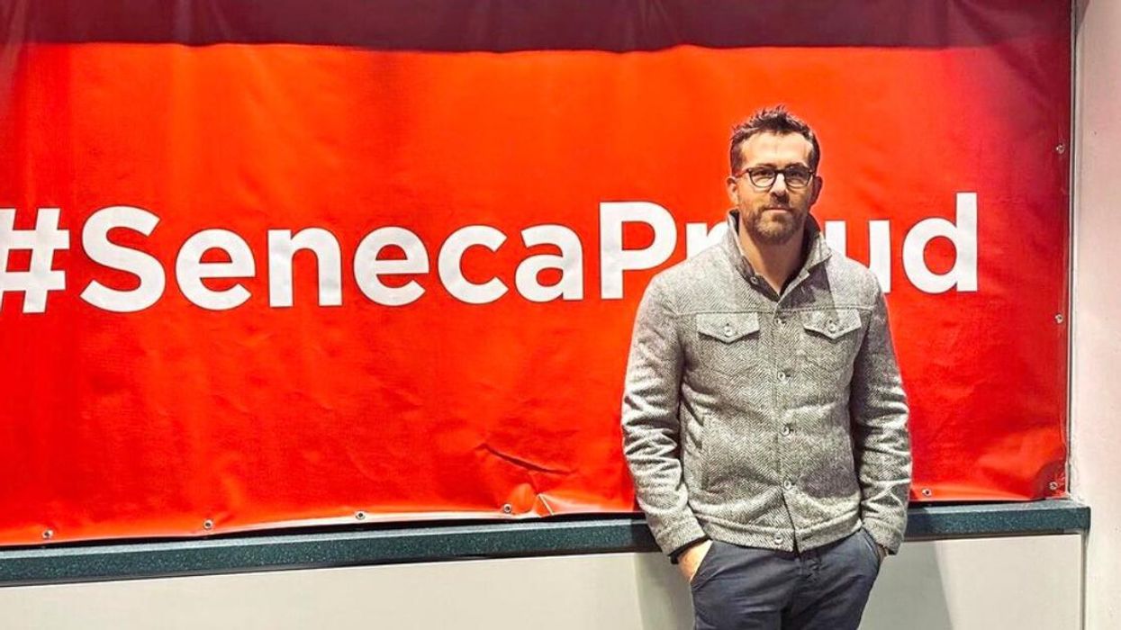 Ryan Reynolds at Seneca College.