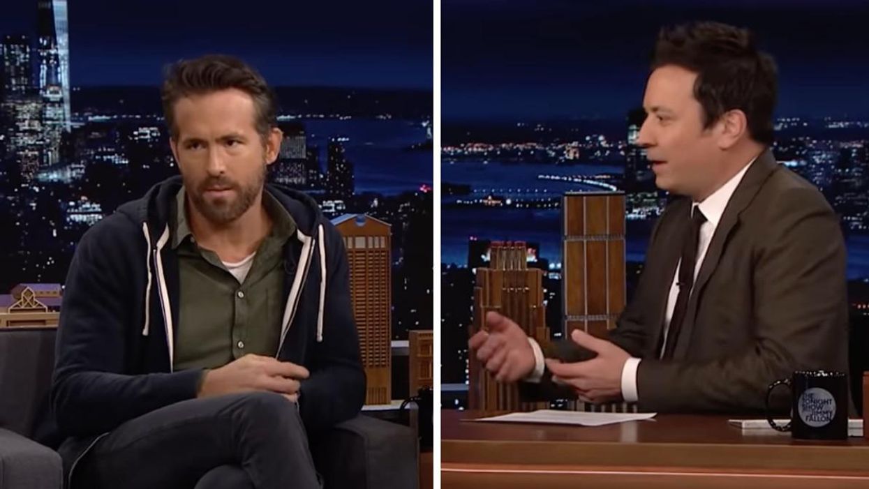 Ryan Reynolds Crashed 'The Tonight Show' & What Happened Next Was Total Chaos (VIDEO)