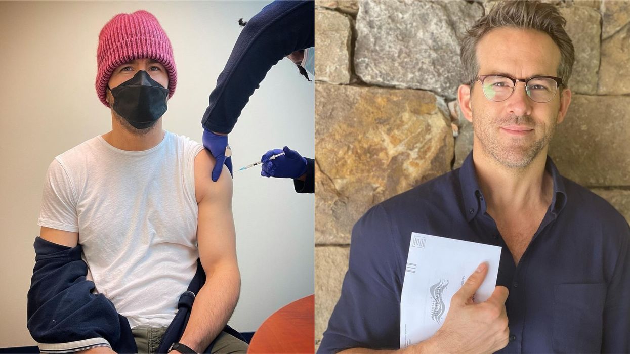 Ryan Reynolds Got A Dose Of A COVID-19 Vaccine