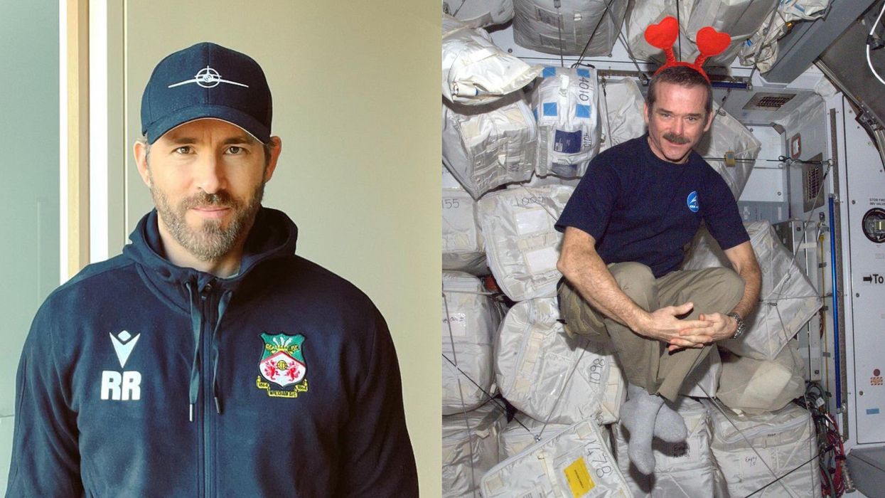 Ryan Reynolds Invited To Space By Chris Hadfield