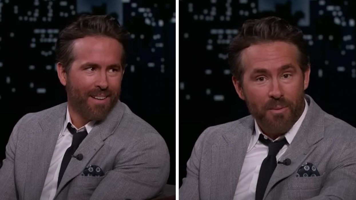 Ryan Reynolds on Jimmy Kimmel Live.