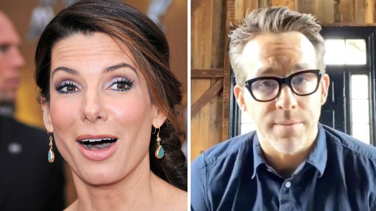 Ryan Reynolds Once Did A Nude Scene With Sandra Bullock & It Sounds Like Total Chaos (VIDEO)