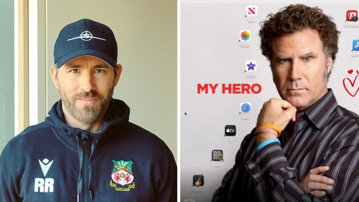 Ryan Reynolds Revealed A 'First Look' At His New Movie & Apparently Will Ferrell Is His Hero