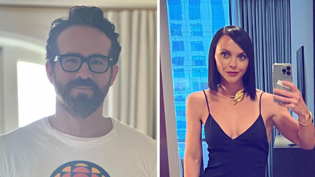 Ryan Reynolds. Right: Christina Ricci.