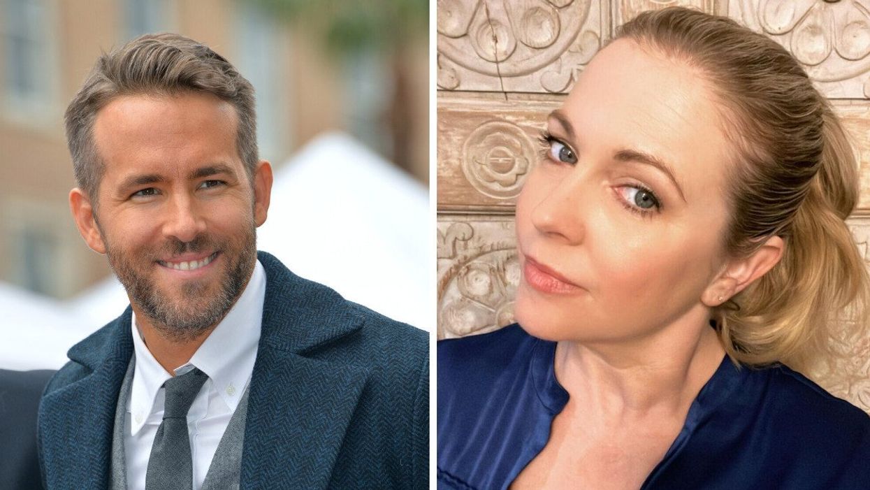 Ryan Reynolds. Right: 'Sabrina The Teenage Witch' star Melissa Joan Hart.