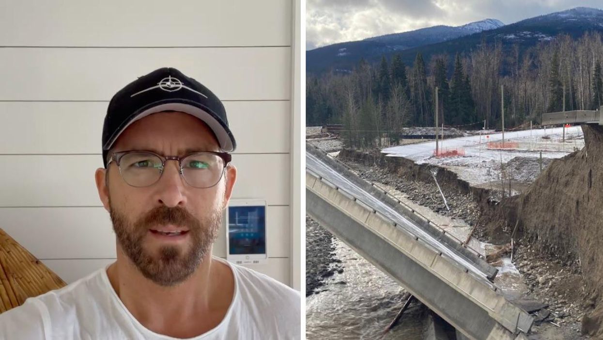 Ryan Reynolds Said His 'Home Of BC' Is Facing A Crisis & He Donated To Help