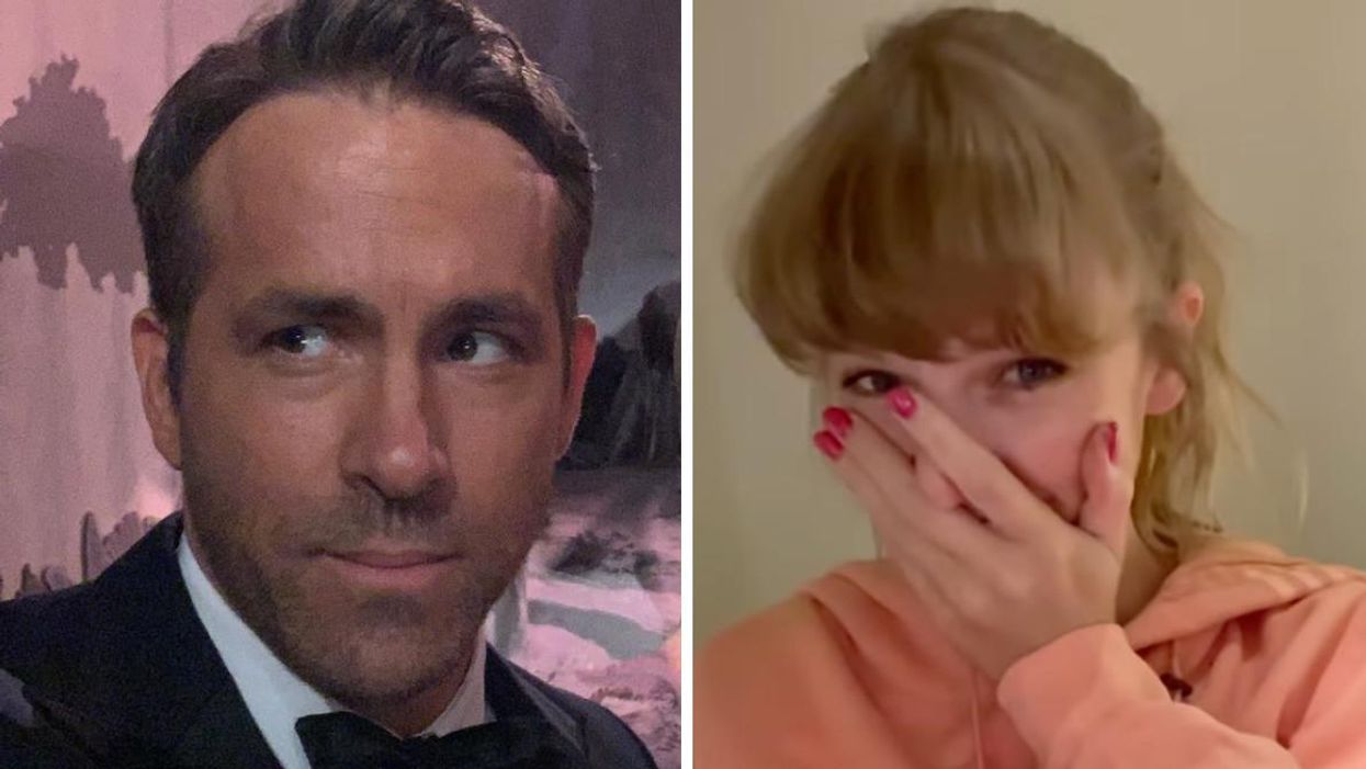 Ryan Reynolds Says 'Red Notice' Broke Records & He Gave A Cheeky Shoutout To Taylor Swift