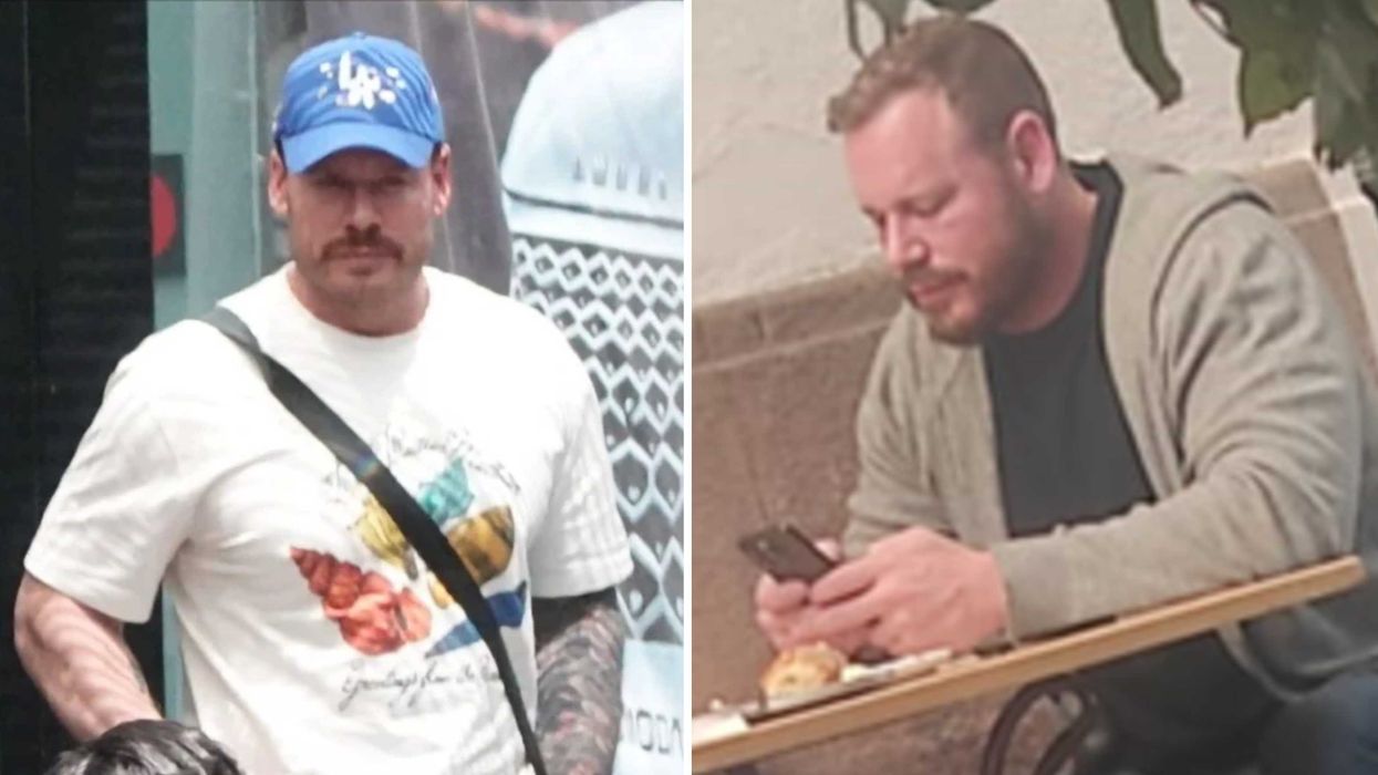 Ryan Wedding. Droite : Ryan Wedding